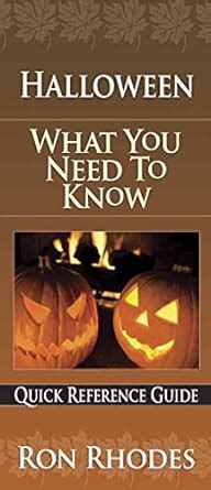 Halloween What You Need to Know Quick Reference Guides Kindle Editon