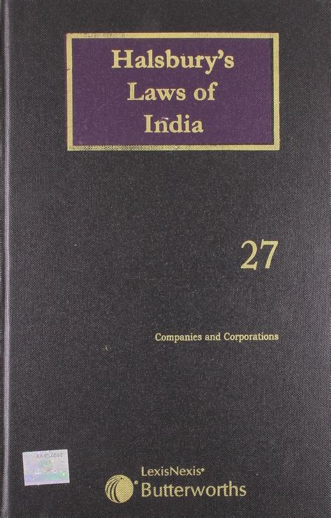 Halsbury's Laws of India Reader