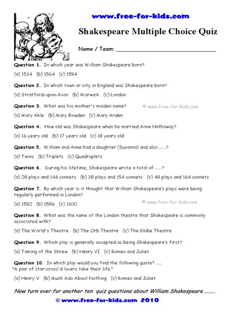Hamlet Multiple Choice Questions And Answers Doc