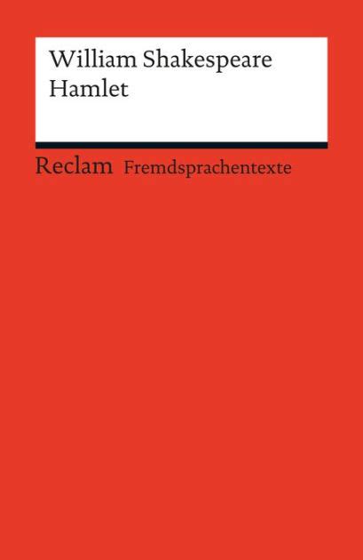 Hamlet Reclams Rote Reihe-Fremdsprachentexte Kindle Editon