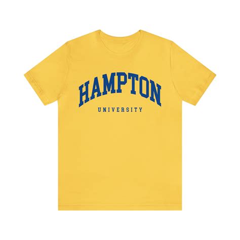 Hampton University T-Shirts: A Timeless Tribute to a Prestigious Institution