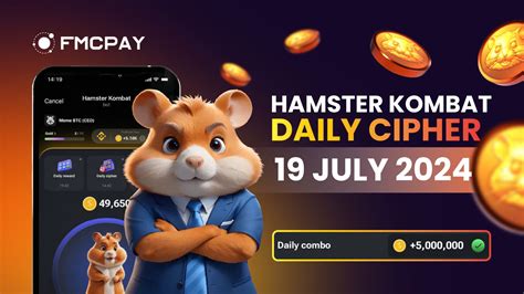 Hamster Kombat Daily Cipher Code July 19