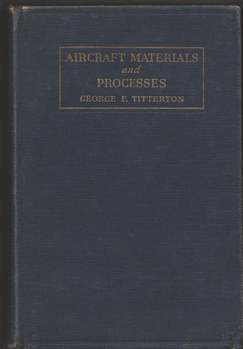 Hand Book of Aircraft Materials Kindle Editon