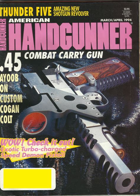 Hand Gunning magazine, July/August 1994 Ebook PDF