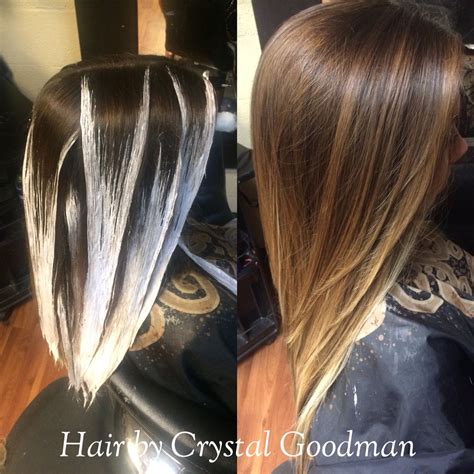 Hand-painted Balayage: