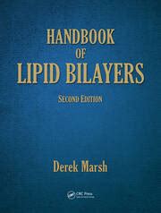 Handbook Of Lipid Bilayers, Second Edition Ebook Reader