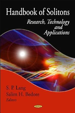 Handbook Of Solitons: Research, Technology And Ebook Reader