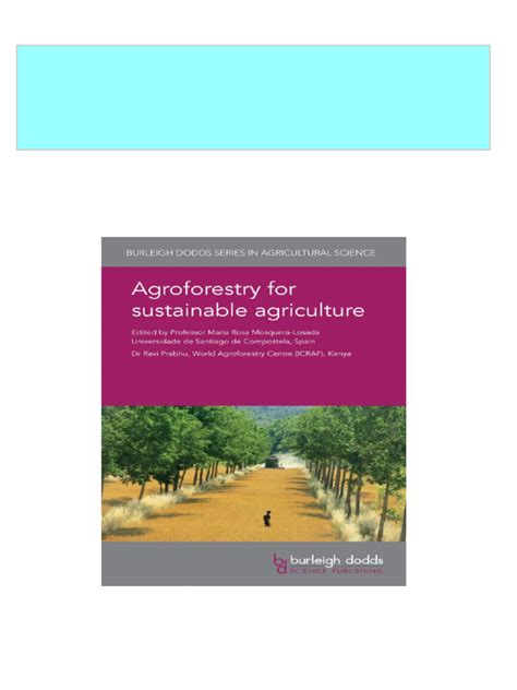 Handbook of Agroforestry 1st Edition Reader