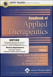 Handbook of Applied Therapeutics for Pda Epub