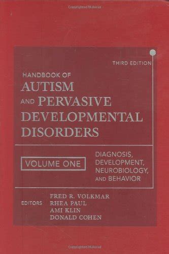 Handbook of Autism and Pervasive Developmental Disorders Two Volume Set Doc