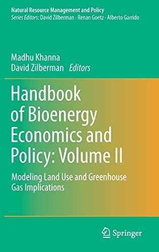 Handbook of Bioenergy Economics and Policy Doc