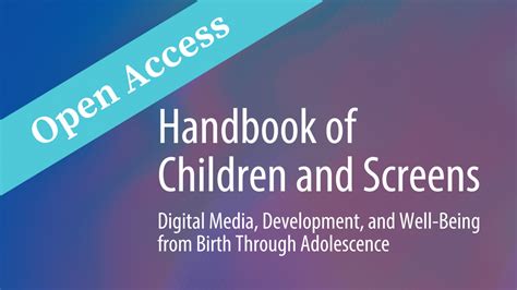 Handbook of Children and the Media Epub