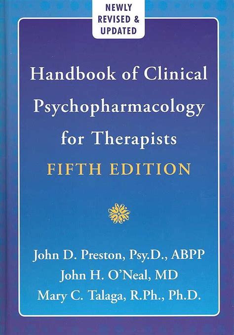 Handbook of Clinical Psychopharmacology for Therapists Reader