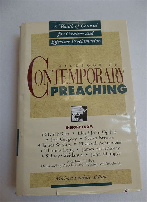 Handbook of Contemporary Preaching Doc