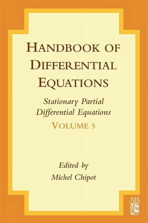 Handbook of Differential Equations PDF