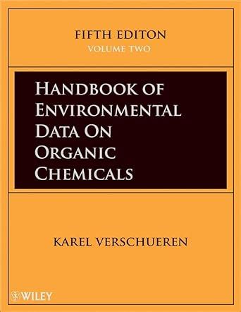 Handbook of Environmental Data on Organic Chemicals 4 Vols. Doc