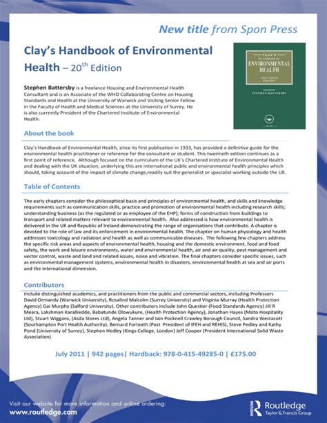 Handbook of Environmental Genotox, Cancer and Age PDF