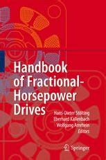 Handbook of Fractional-Horsepower Drives 1st Edition PDF