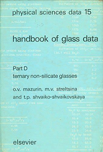 Handbook of Glass Data Ternary Silicate Glasses Kindle Editon