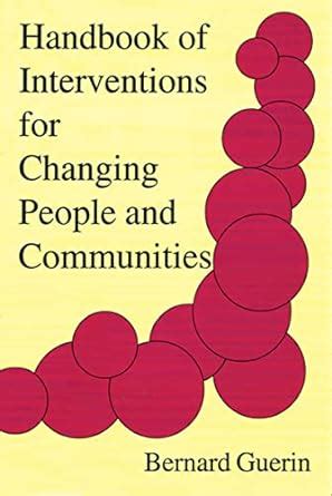 Handbook of Interventions for Changing People and Communities Epub