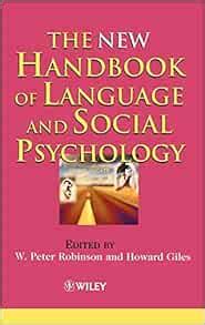 Handbook of Language and Social Psychology Kindle Editon