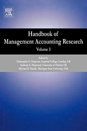 Handbook of Management Accounting Research Epub