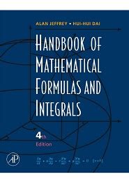 Handbook of Mathematical Formulas and Integrals, Fourth Edition 4th  Edition Epub