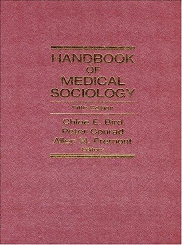 Handbook of Medical Sociology 5th Edition PDF