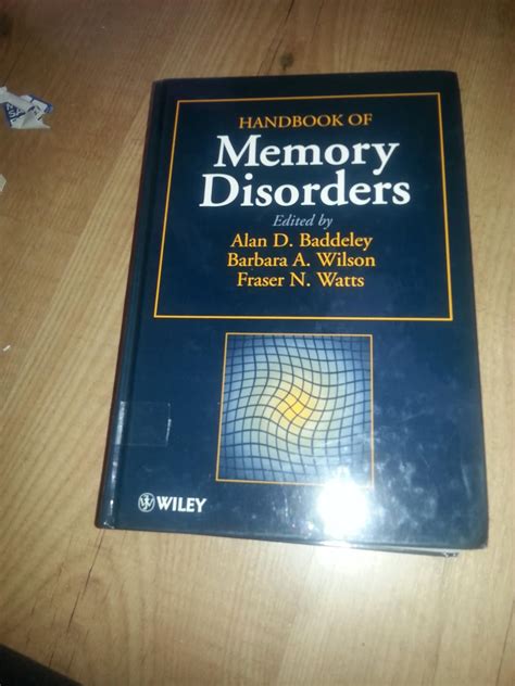 Handbook of Memory Disorders PDF