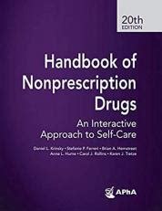 Handbook of Nonprescription Drugs An Interactive Approach to Self-Care PDF