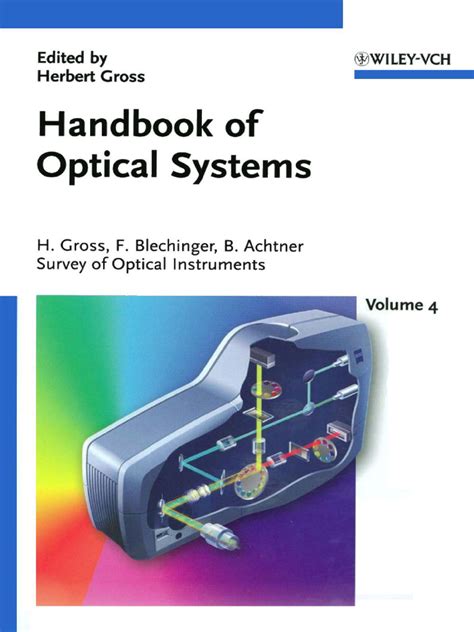 Handbook of Optical Systems Kindle Editon