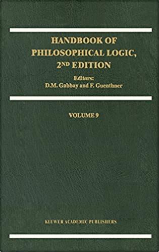 Handbook of Philosophical Logic 2nd Edition PDF