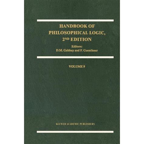 Handbook of Philosophical Logic Volume 9 2nd Edition PDF