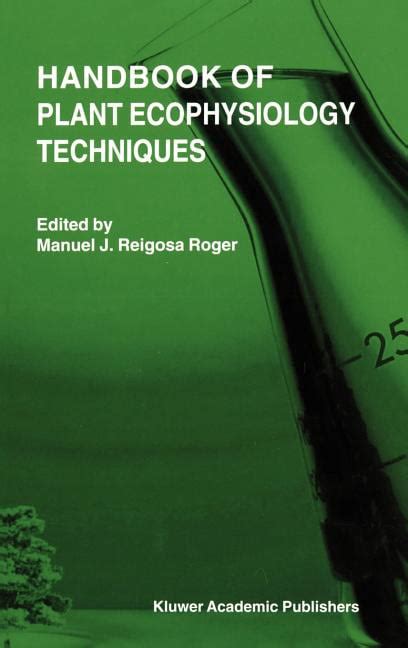 Handbook of Plant Ecophysiology Techniques 1st Edition Doc