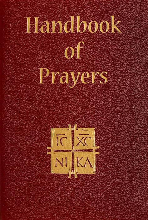 Handbook of Prayers Including New Revised Order of Mass Reader