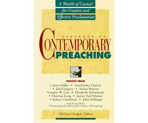 Handbook of Preaching Ebook Epub