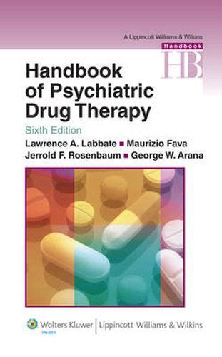 Handbook of Psychiatric Drug Therapy PDF