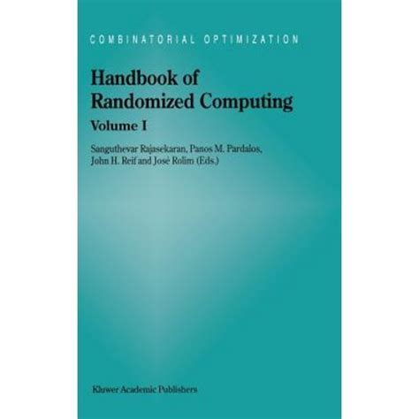Handbook of Randomized Computing Kindle Editon
