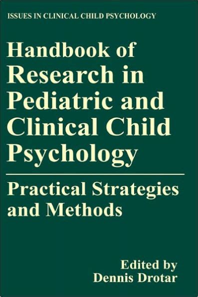 Handbook of Research Methods in Pediatric and Clinical Child Psychology Doc