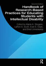 Handbook of Research-Based Practices for Educating Students with Intellectual Disability Reader