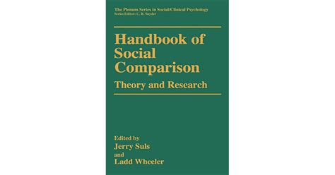 Handbook of Social Comparison Theory and Research 1st Edition Kindle Editon