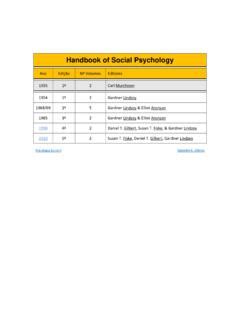 Handbook of Social Psychology Systematic Positions v 1 Doc