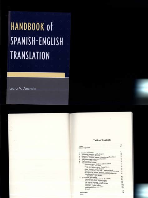 Handbook of Spanish-English Translation Epub