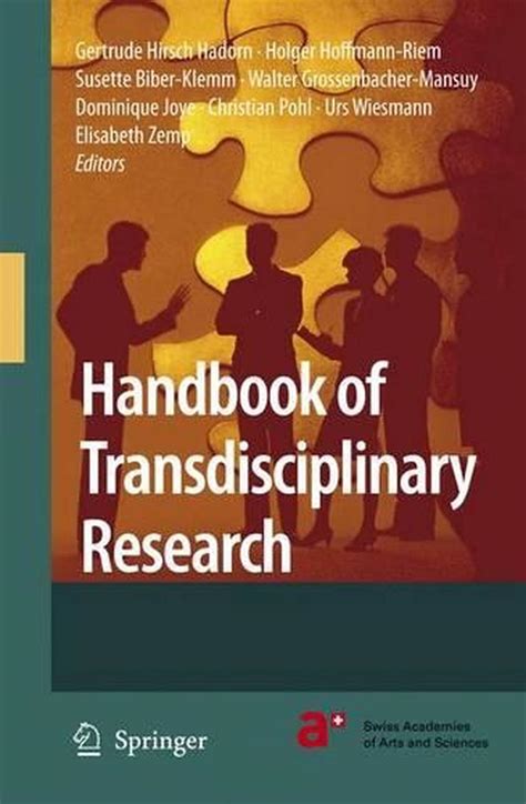 Handbook of Transdisciplinary Research 1st Edition PDF