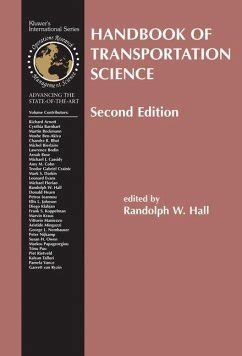 Handbook of Transportation Science Doc