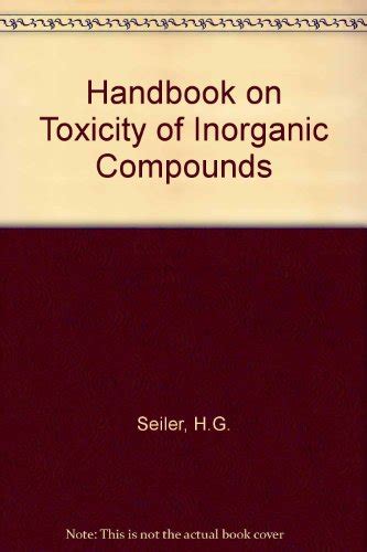 Handbook on Toxicity of Inorganic Compounds Epub