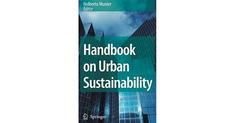 Handbook on Urban Sustainability 1st Edition Kindle Editon