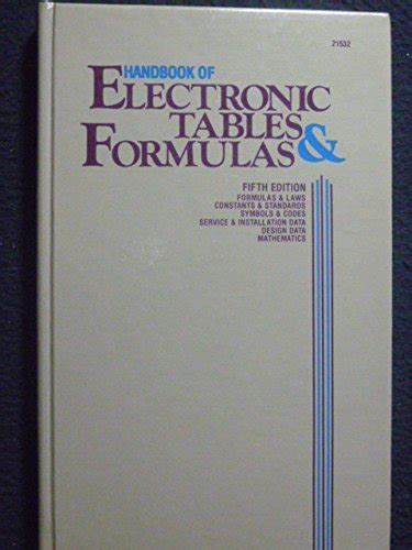 Handbook.of.Electronics.Tables.and.Formulas Ebook PDF