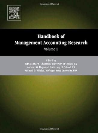 Handbooks of Management Accounting Research Doc