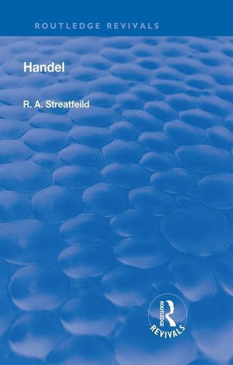 Handel Routledge Revivals Reader